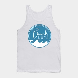 Beach Days. Fun Summer, Beach, Sand, Surf Design. Tank Top